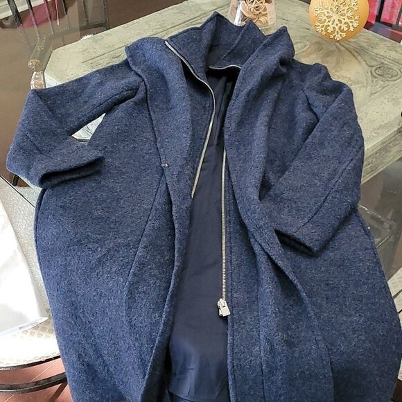 CLUB MONACO WOOL LONG COAT - Picture 1 of 14